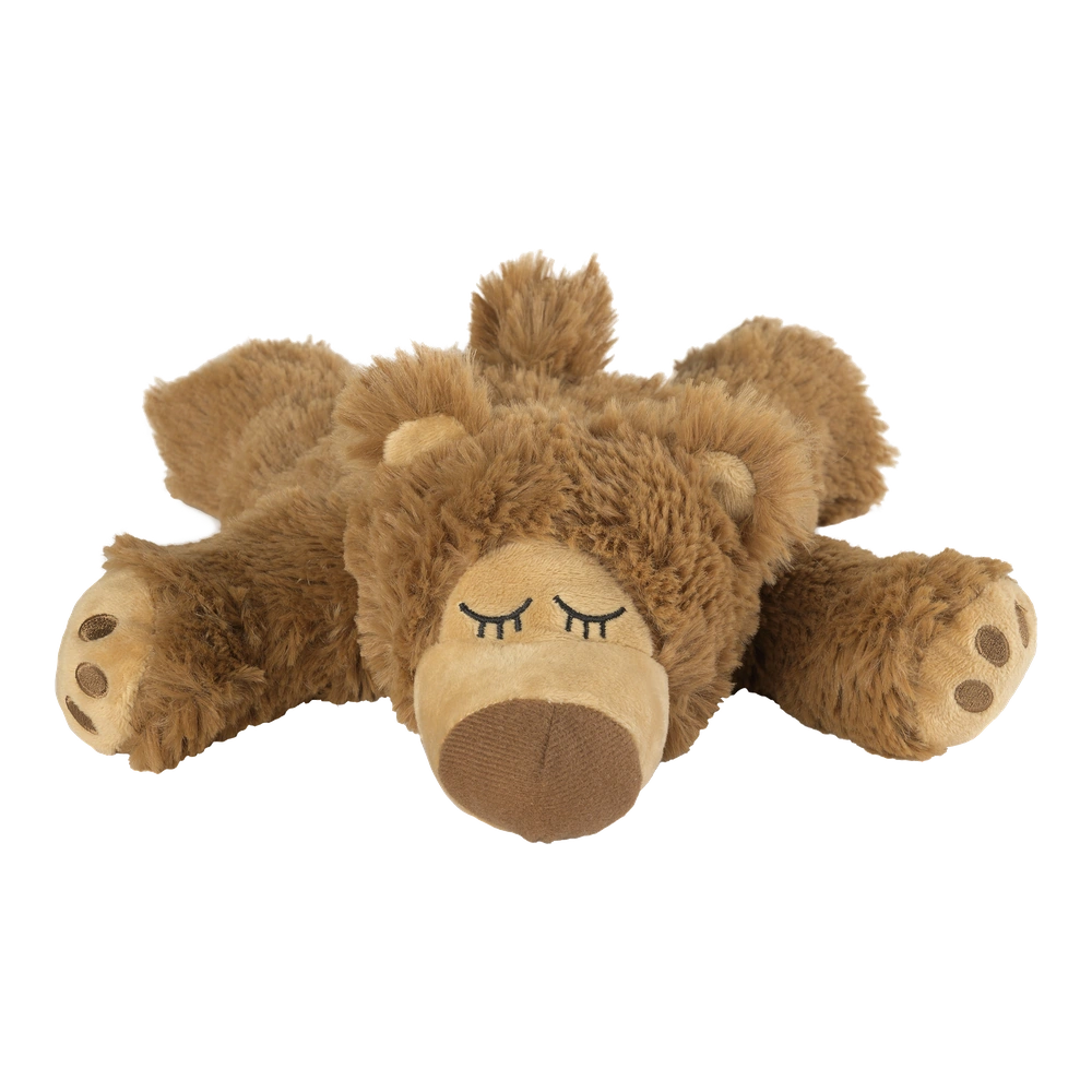 Mikrowellen-Wärmestofftier Warmies® sleepy bear braun