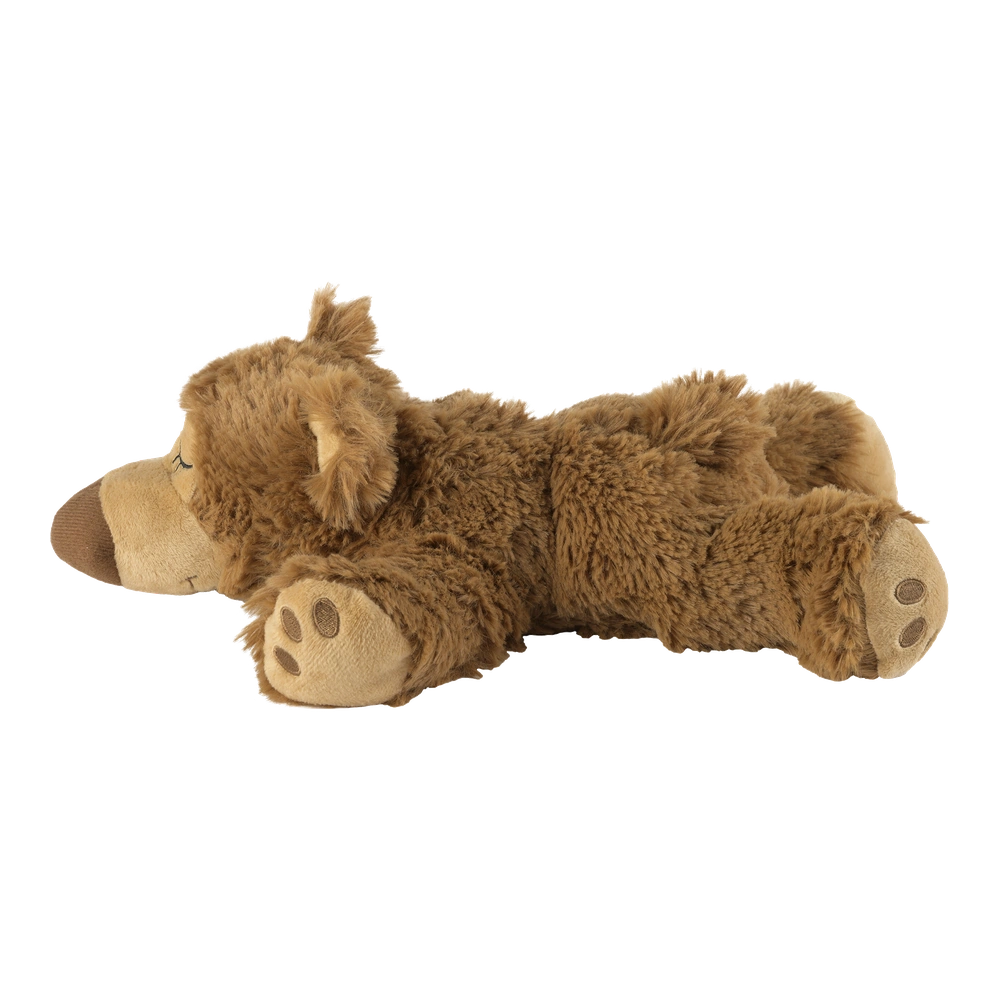 Magnetronknuffel Warmies® sleepy bear bruin