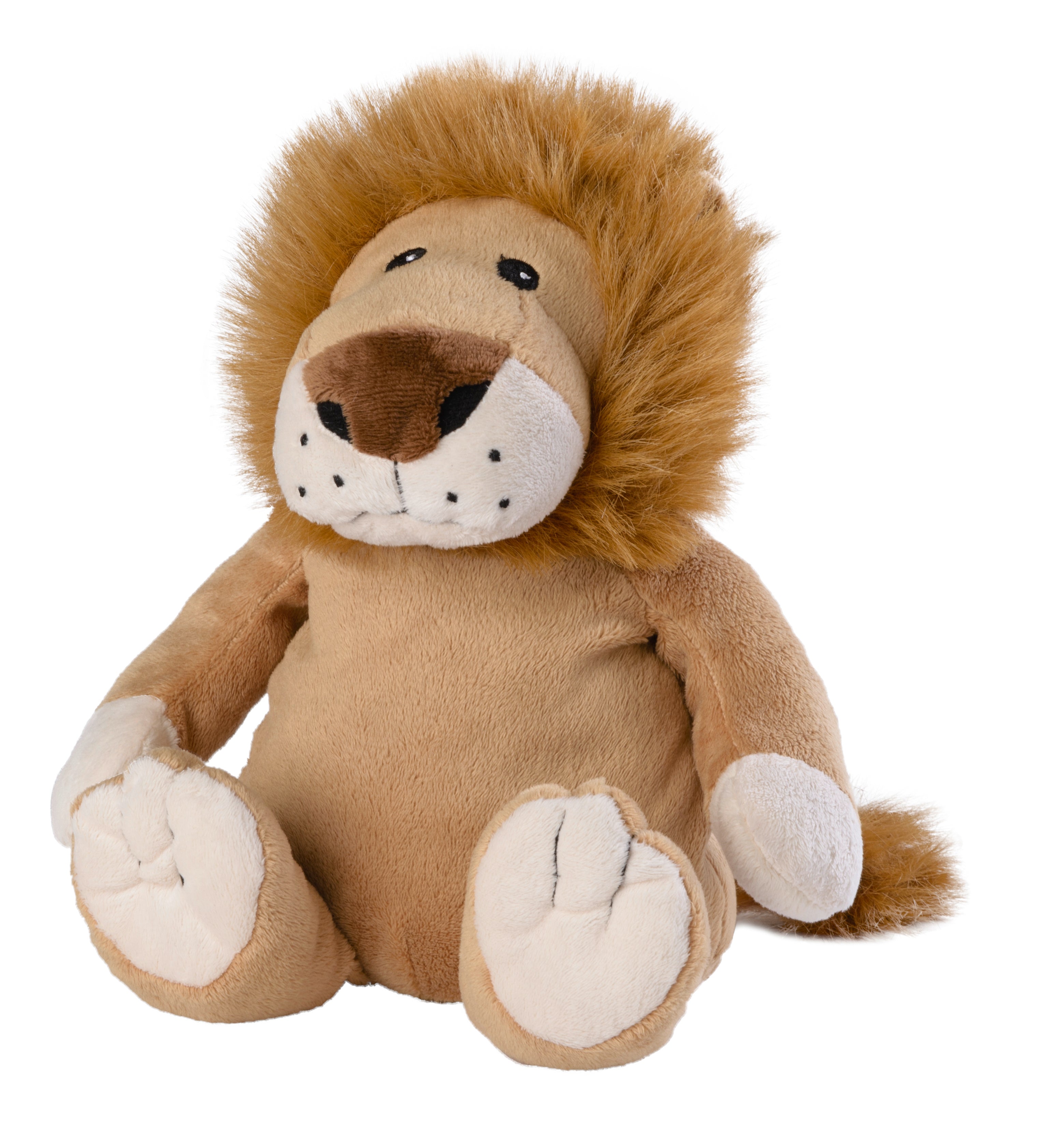 Magnetronknuffel Warmies® leeuw