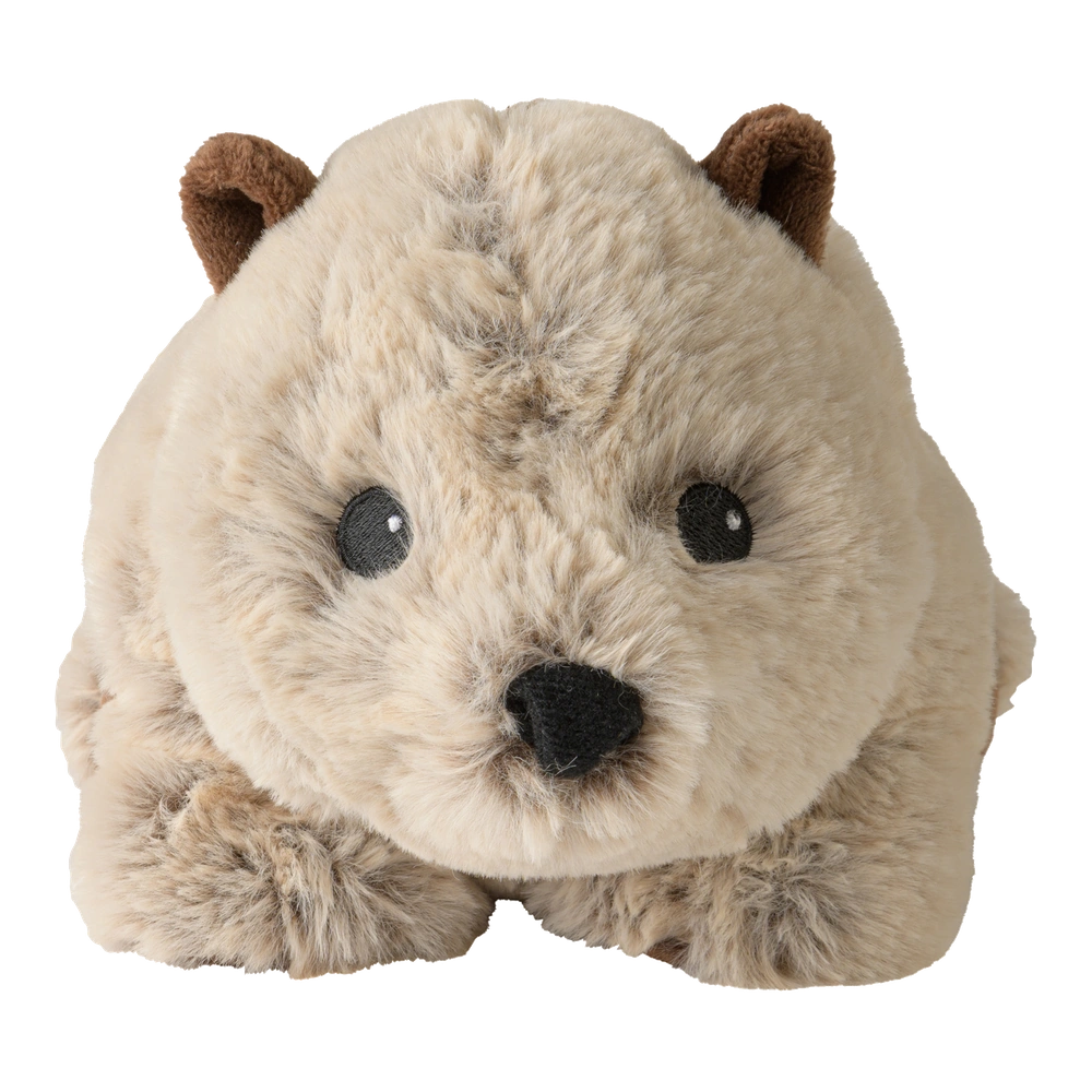 Magnetronknuffel Warmies® wombat