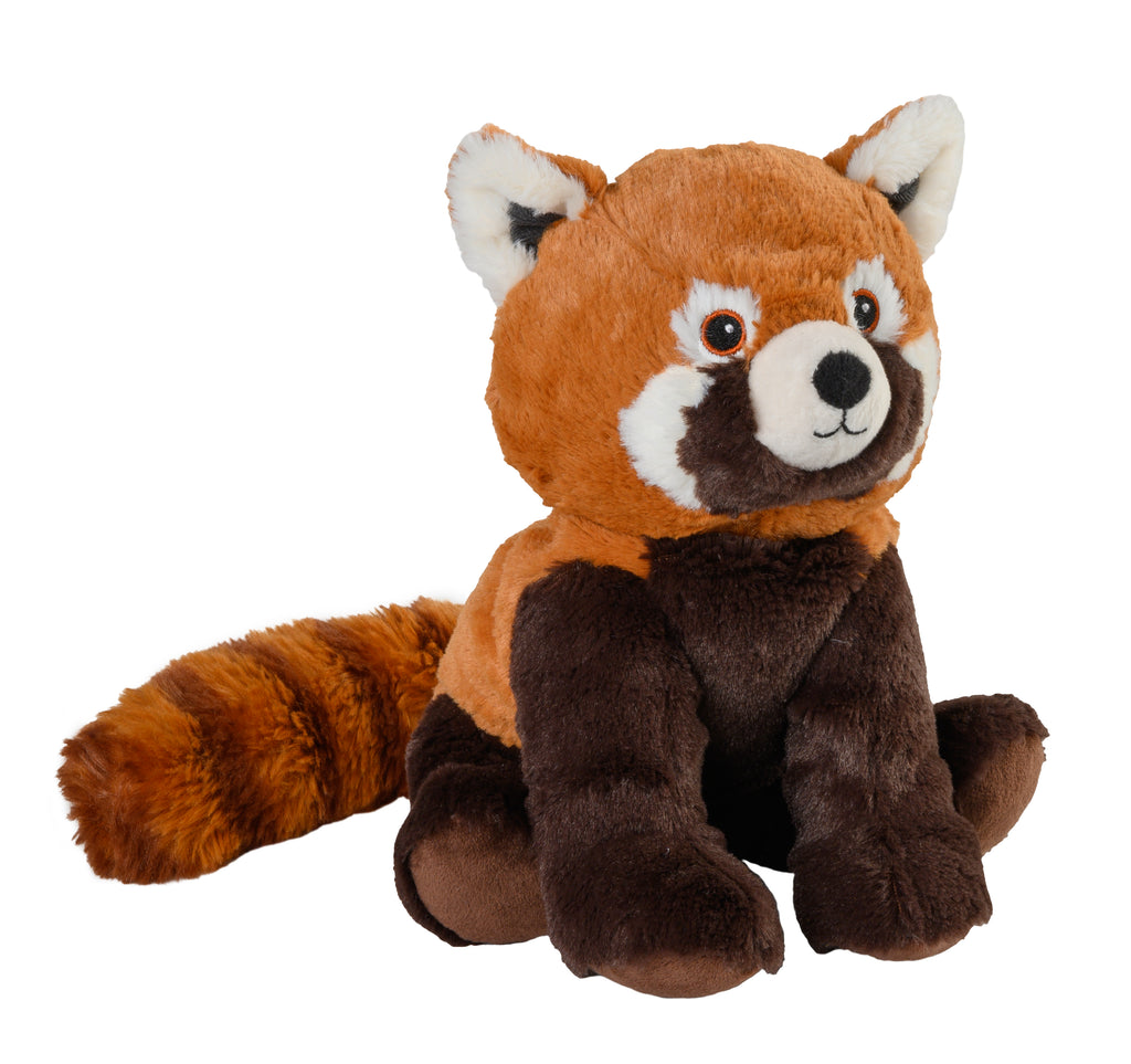 Magnetronknuffel Warmies® rode panda