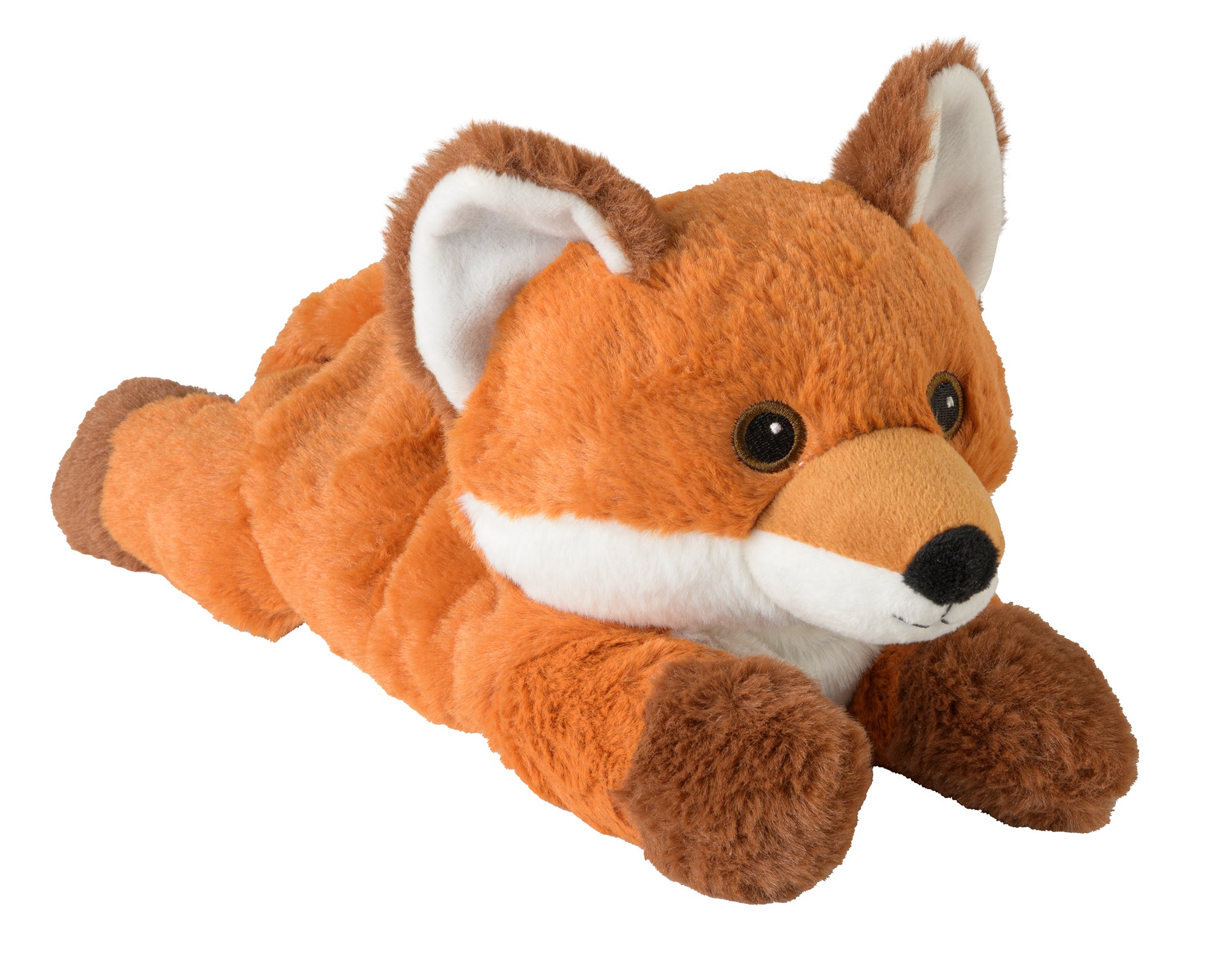 Magnetronknuffel Warmies® liggende vos
