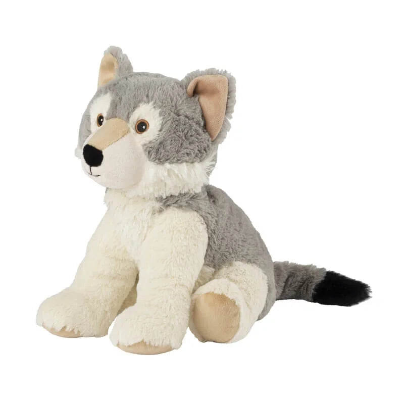 Magnetronknuffel Warmies® wolf