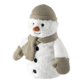 Magnetronknuffel Warmies® Sneeuwman
