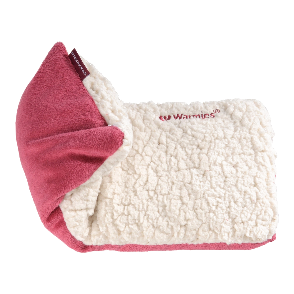 Mikrowellen-Stofftier Warmies® Hot-Pak® Sherpa beige/rot