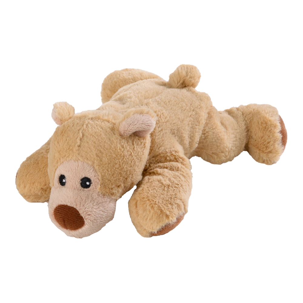 Magnetronknuffel Warmies® MINIS beer liggend