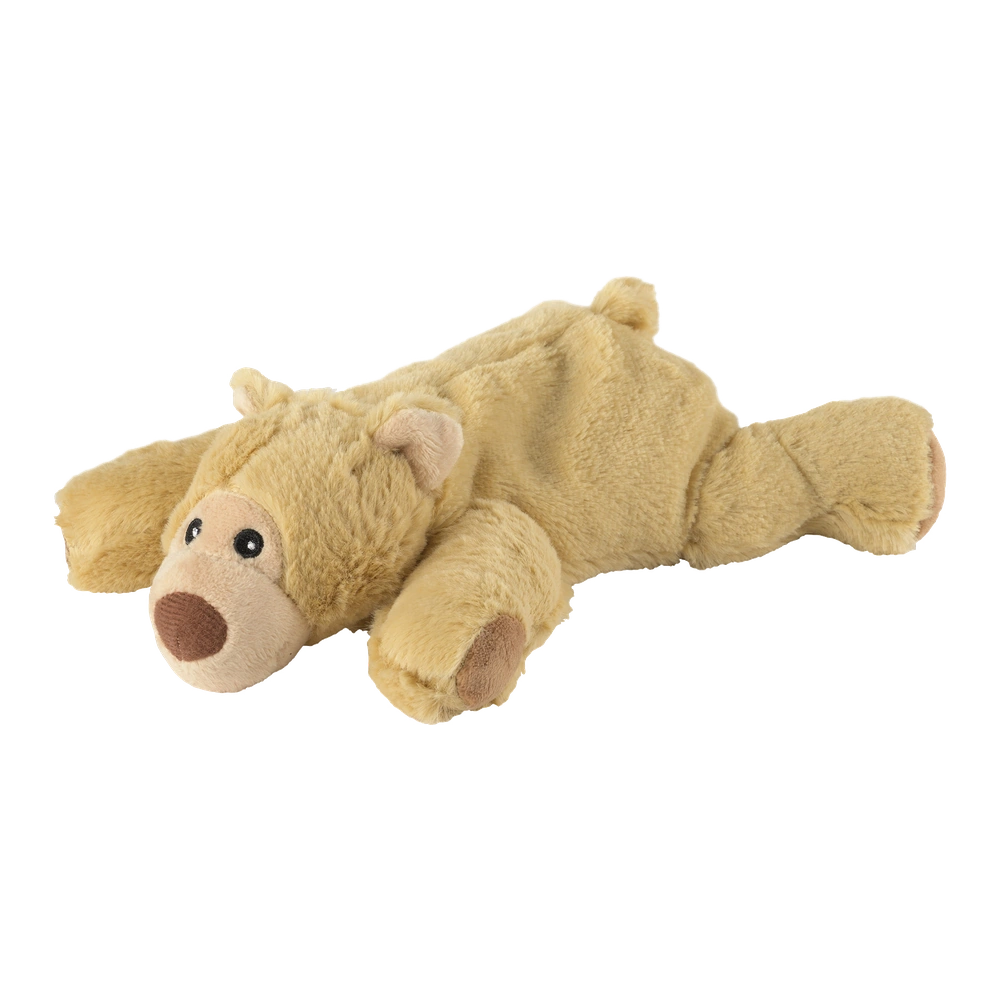 Magnetronknuffel Warmies® MINIS beer liggend