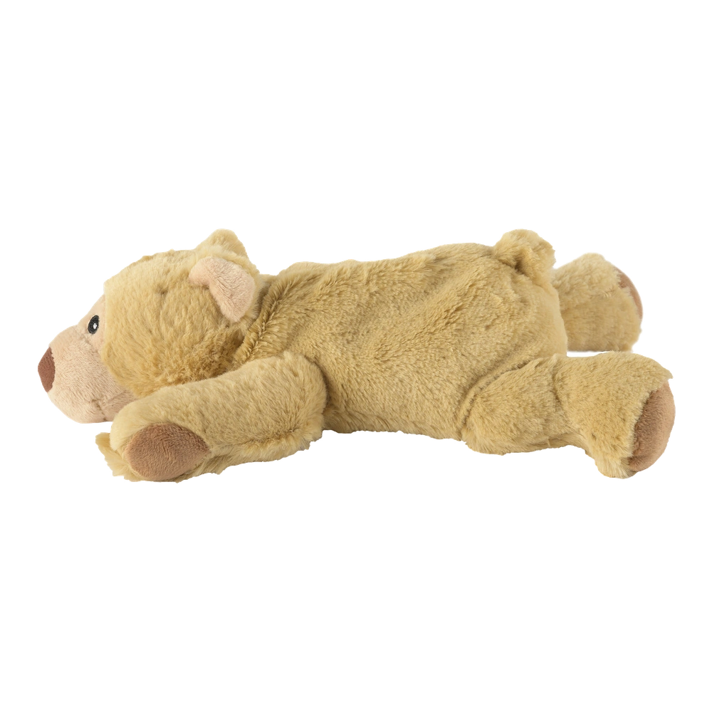 Magnetronknuffel Warmies® MINIS beer liggend