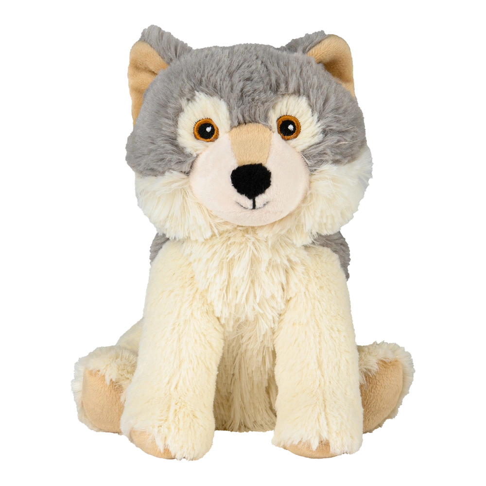 Magnetronknuffel Warmies® MINIS Wolf