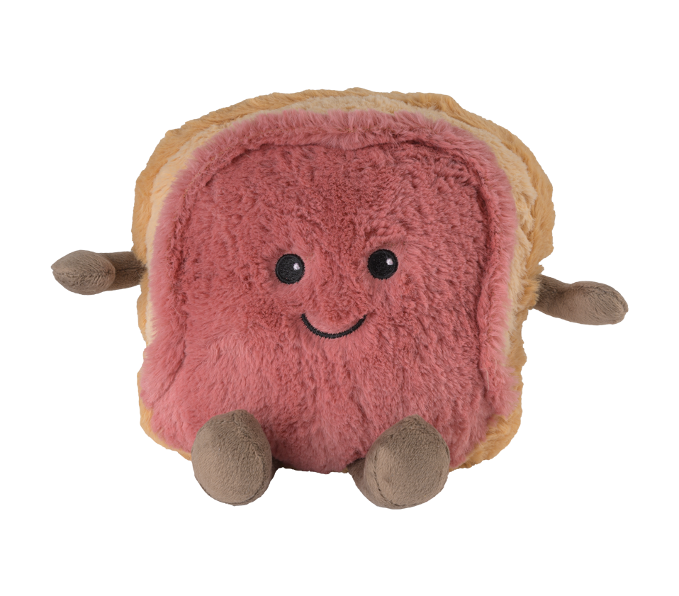 Magnetronknuffel Warmies® MINIS Jelly Toast