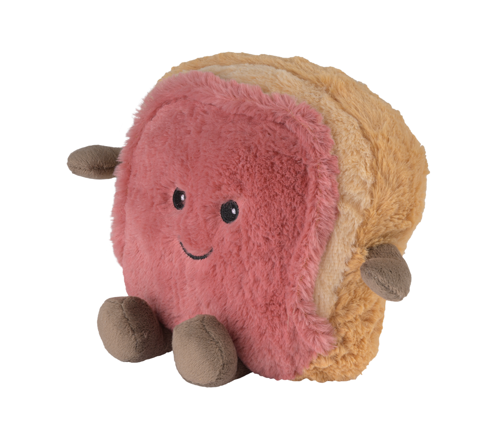 Magnetronknuffel Warmies® MINIS Jelly Toast