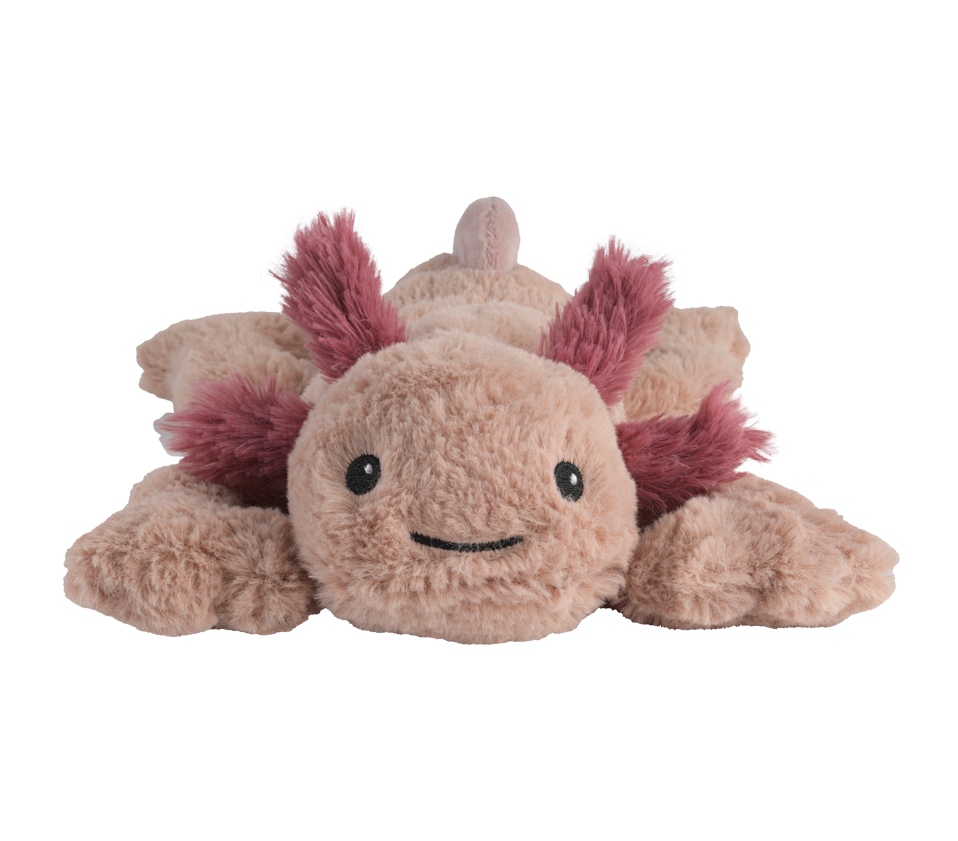 Magnetronknuffel Warmies® MINIS Axolotl