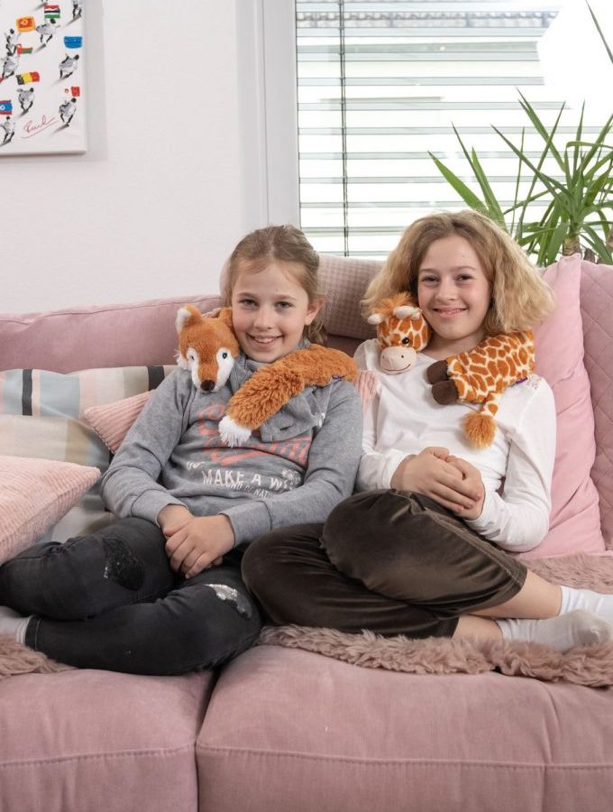 Magnetronknuffel Habibi® Nekwarmer Vos