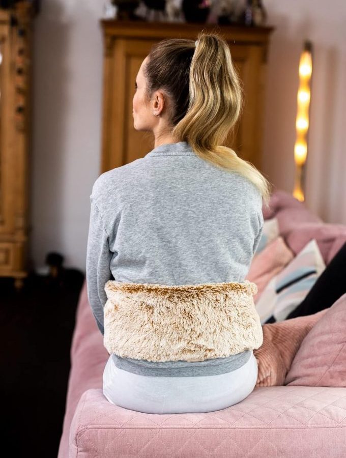Magnetronknuffel Habibi® warmtegordel beige