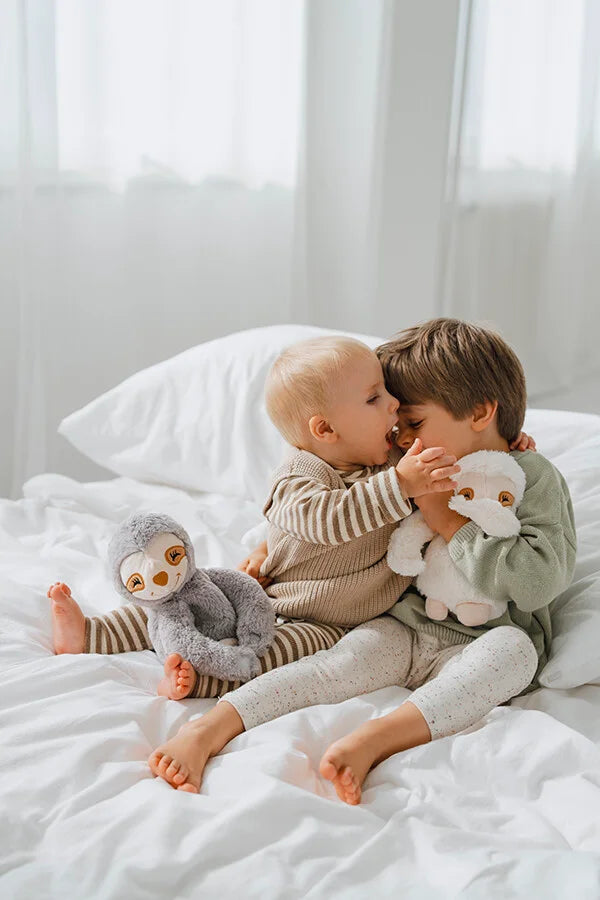 Magnetronknuffel Habibi® knuffelvrienden luiaards