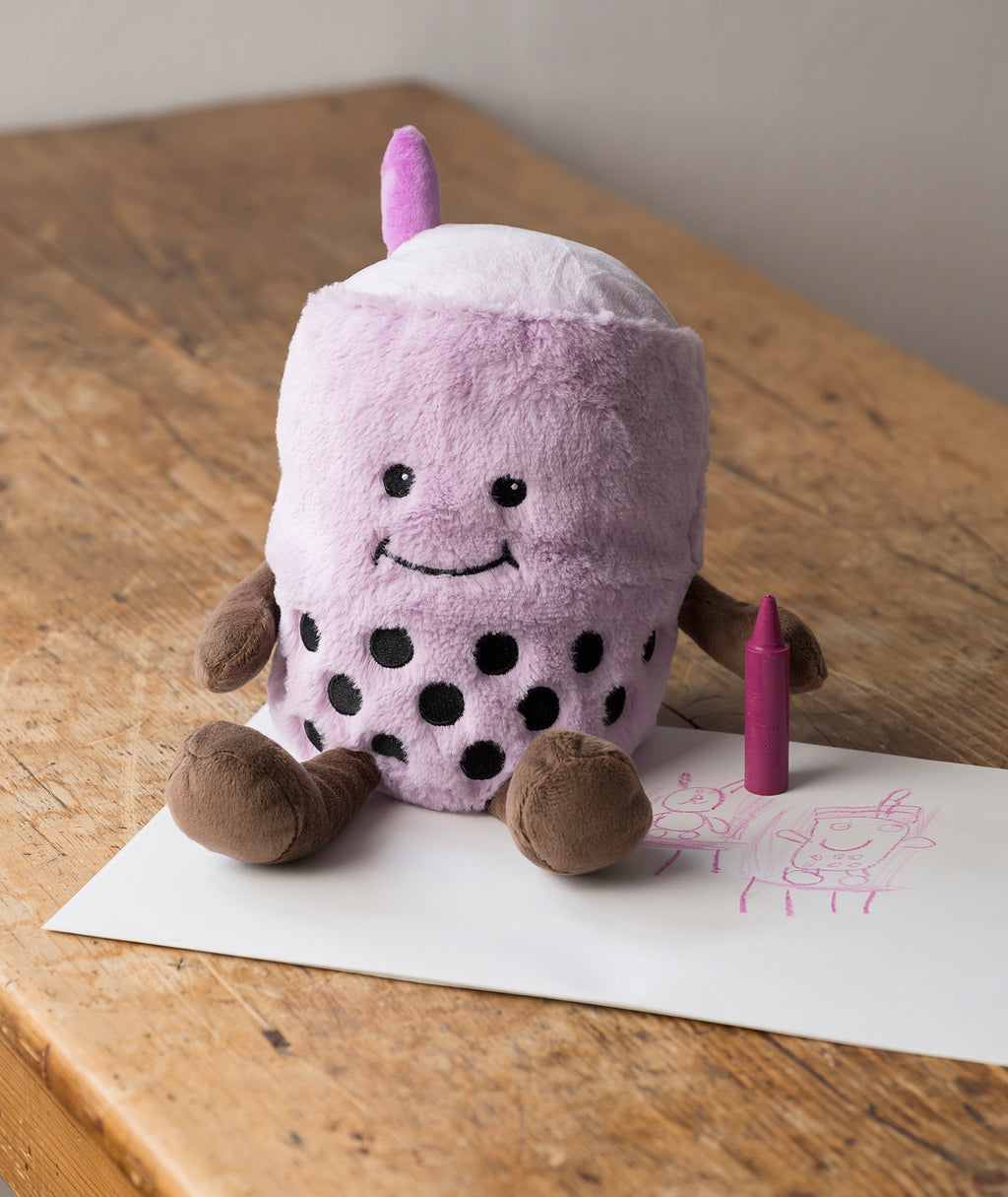 Magnetronknuffel Warmies® Bubble Tea