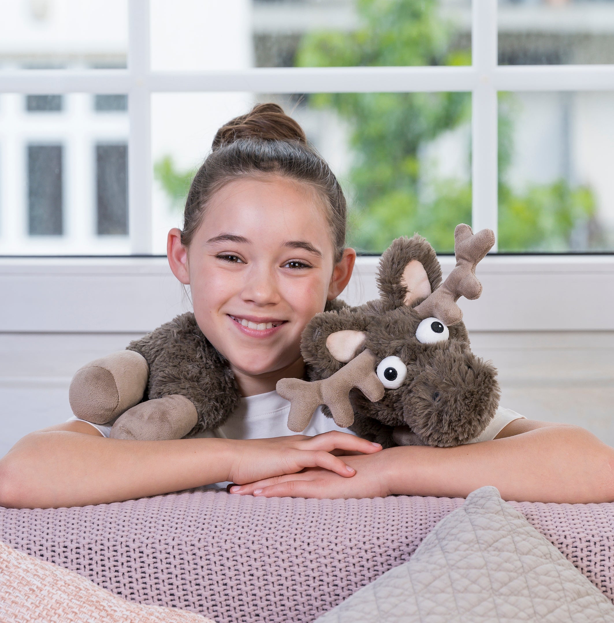 Magnetronknuffel Warmies® Hot-Pak® rendier