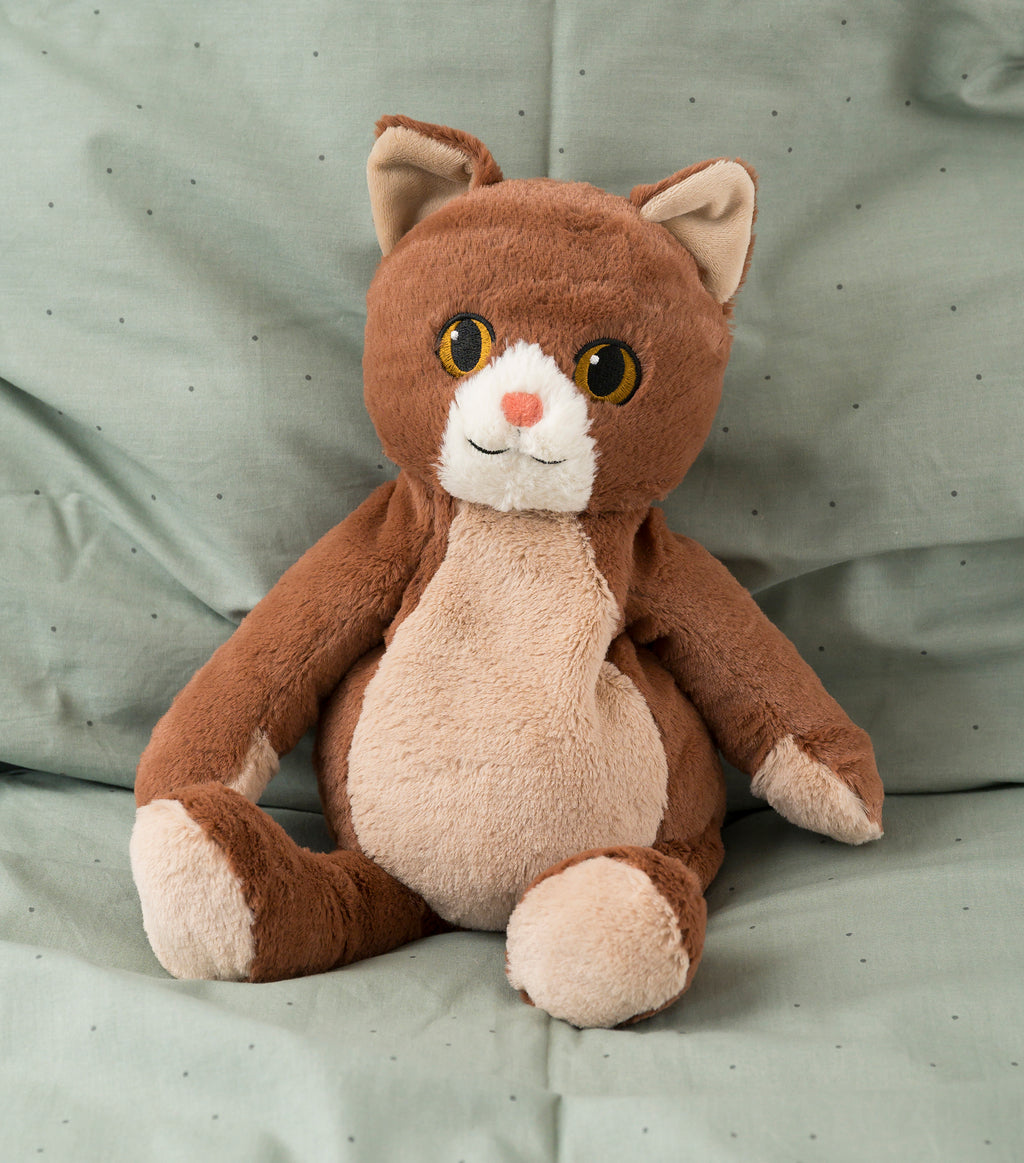 Magnetronknuffel Warmies® Kat zittend