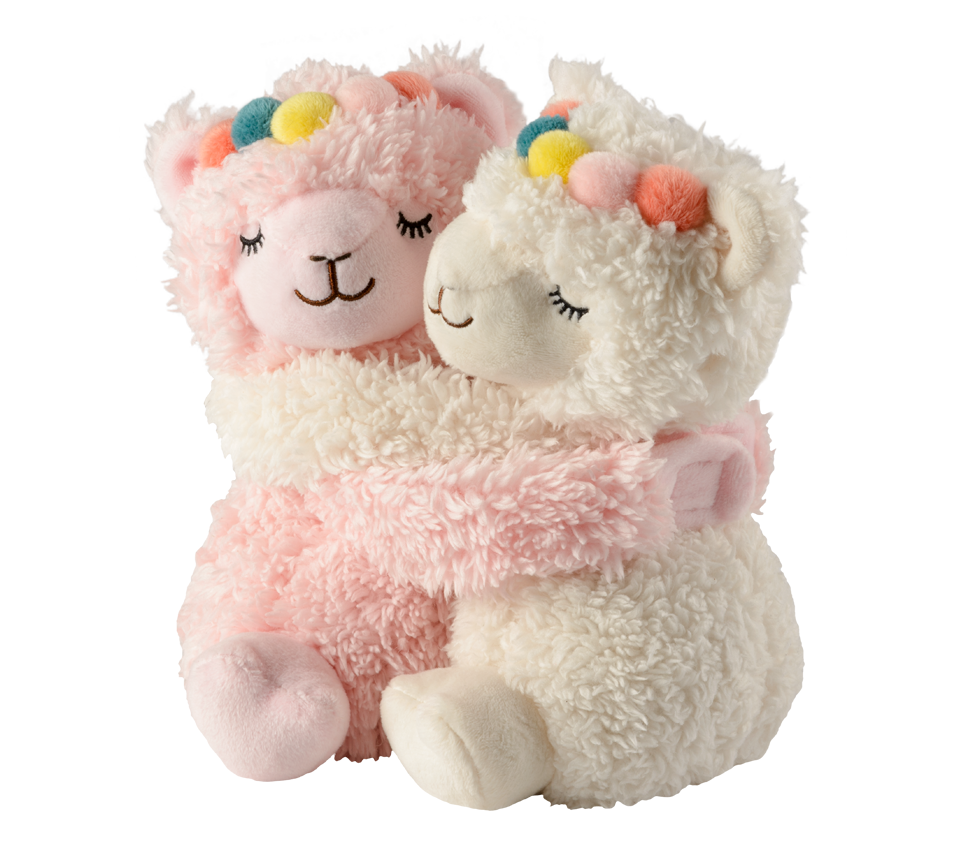 Magnetronknuffel Warmies® Knuffelvrienden Lamas