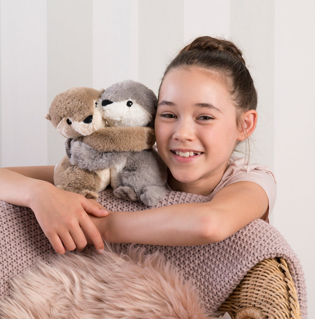 Magnetronknuffel Warmies® Knuffelvrienden Otters