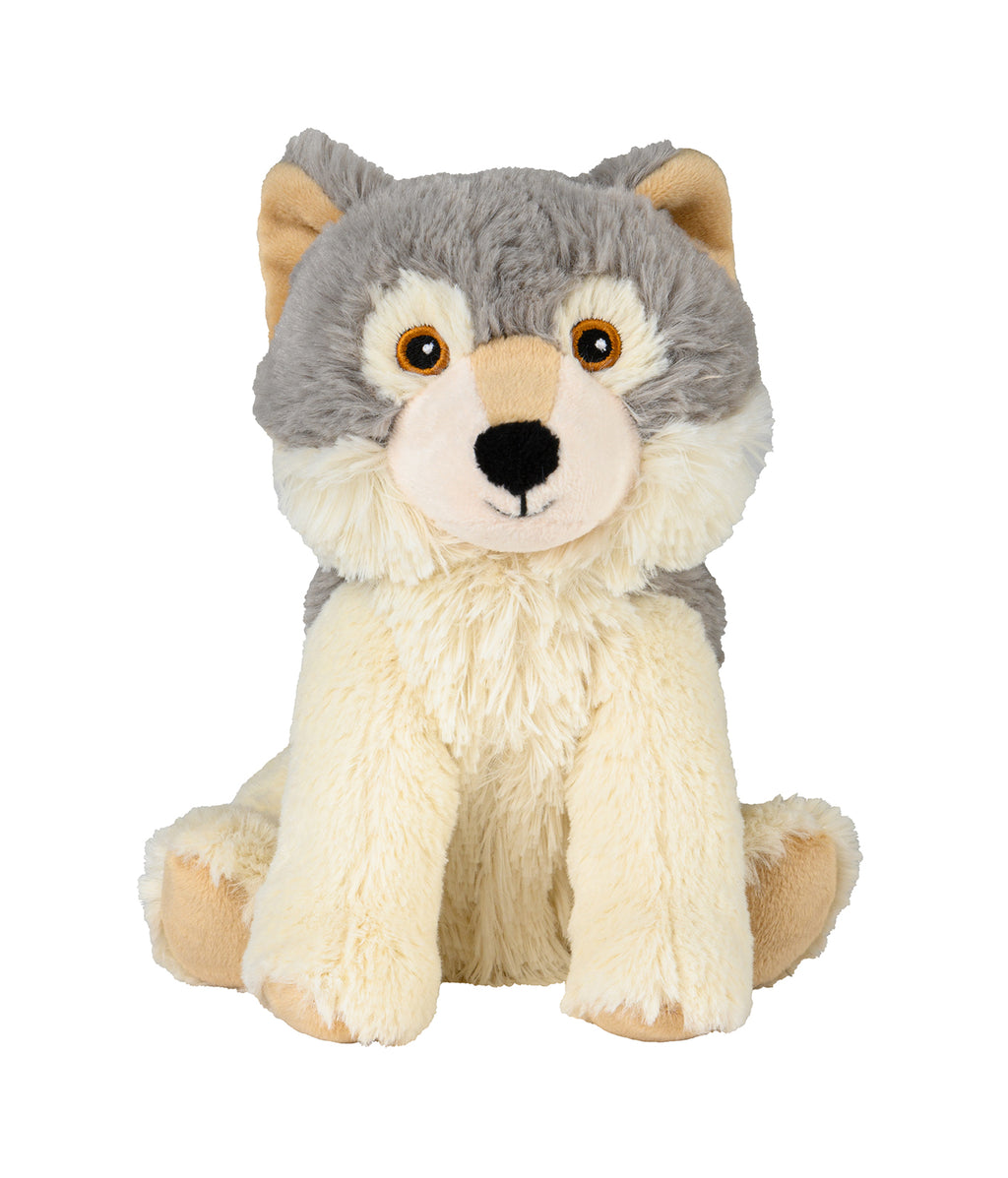 Magnetronknuffel Warmies® MINIS Wolf