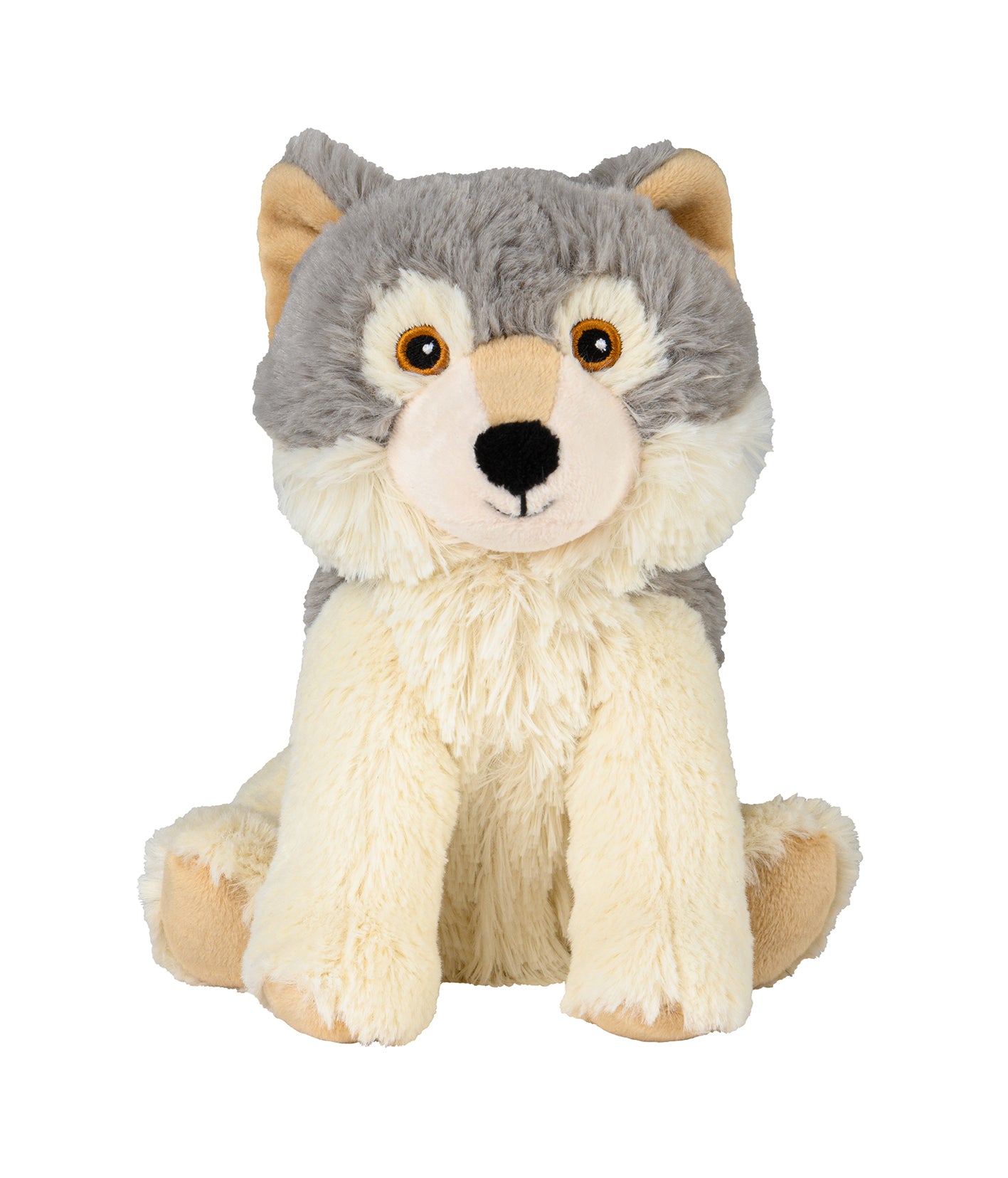 Magnetronknuffel Warmies® MINIS Wolf