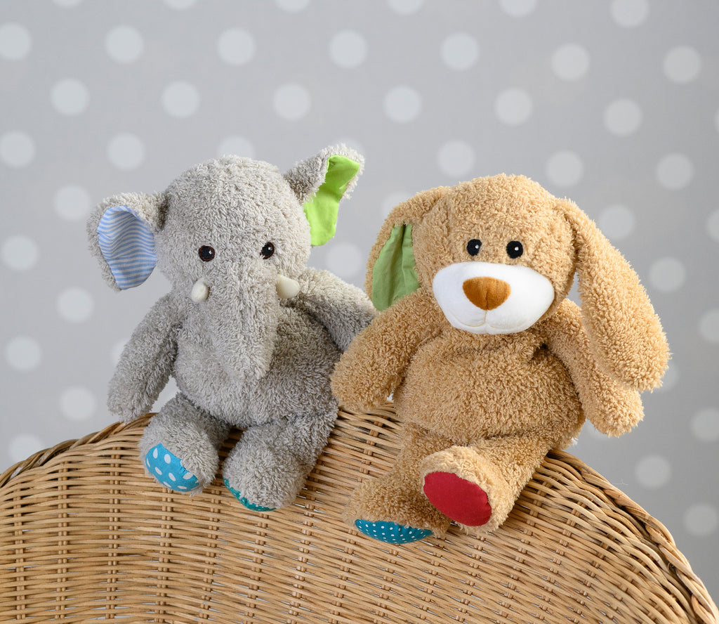 Magnetronknuffel Warmies® MINIS baby haas