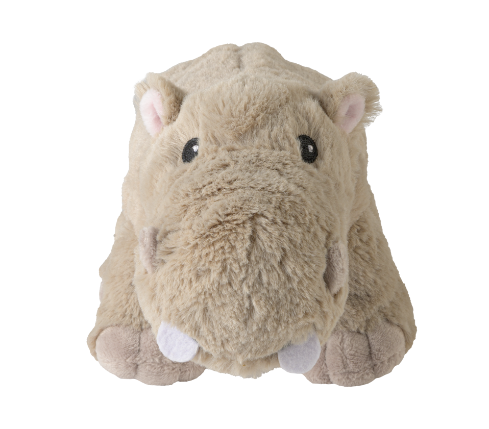 Magnetronknuffel Warmies® MINIS nijlpaard