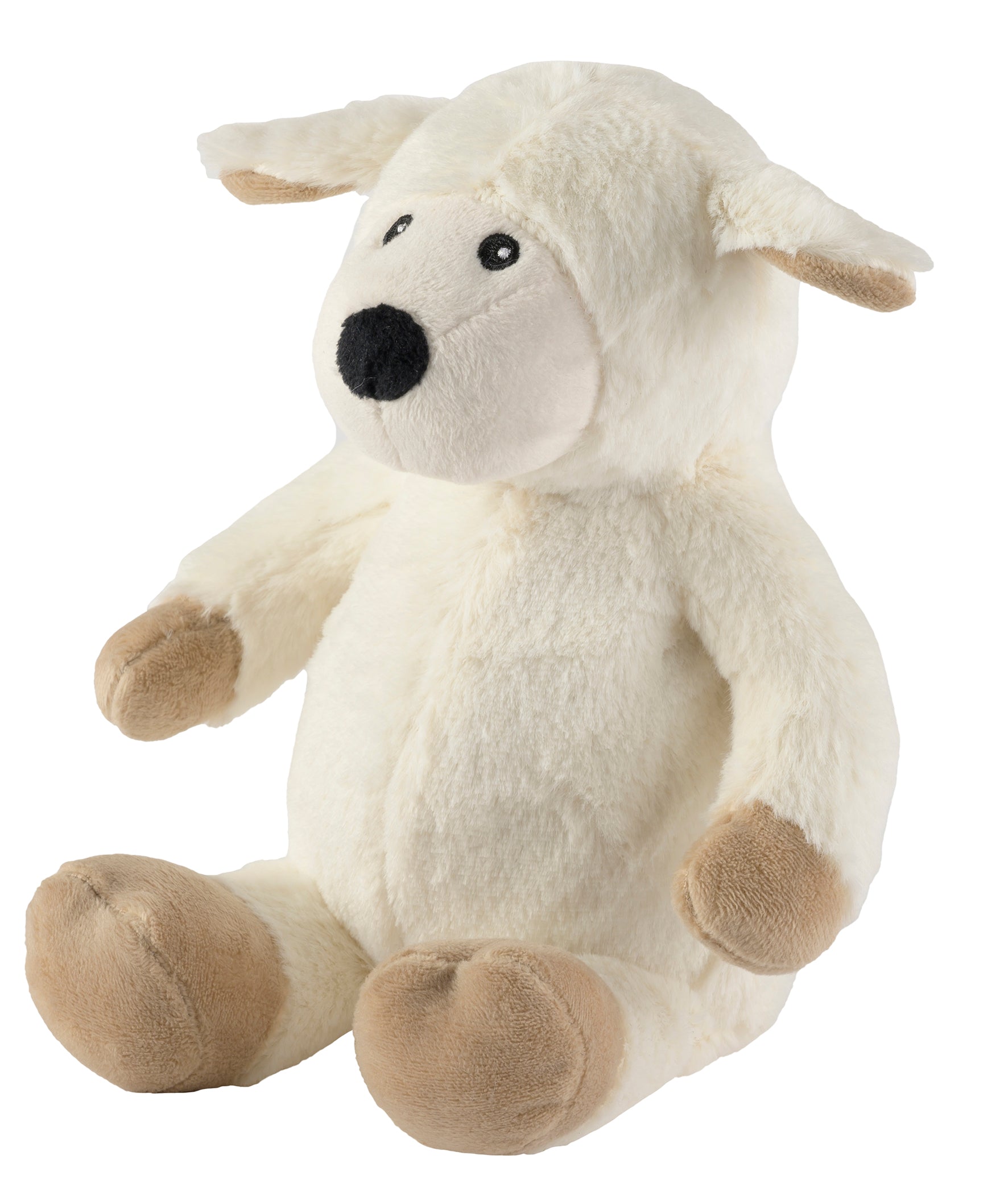 Magnetronknuffel Warmies® MINIS schaap beige