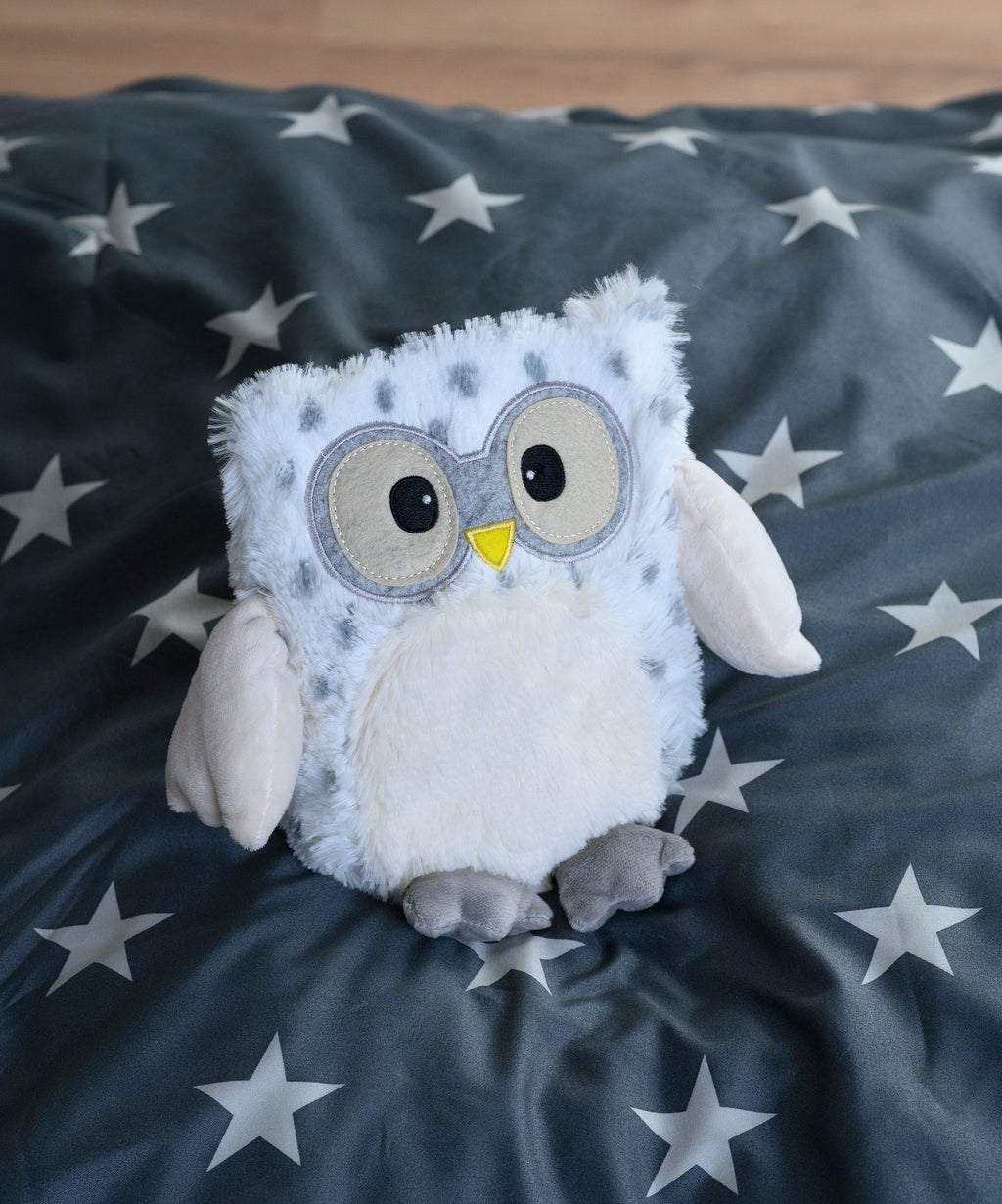 Magnetronknuffel Warmies® POP! uil wit