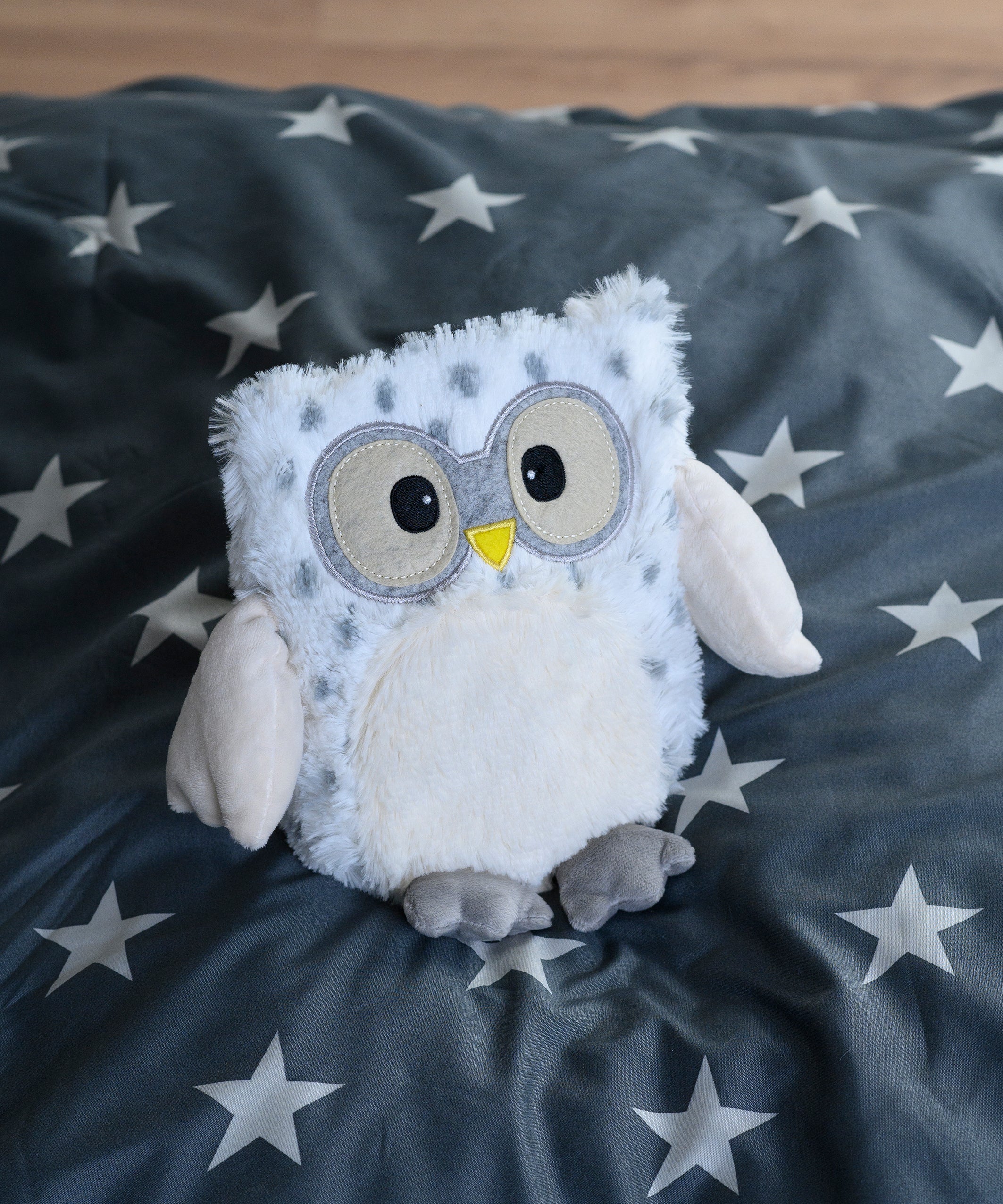 Magnetronknuffel Warmies® POP! uil wit