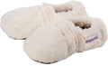 Magnetronknuffel Warmies® Slippies® deluxe creme plush mt.36-40