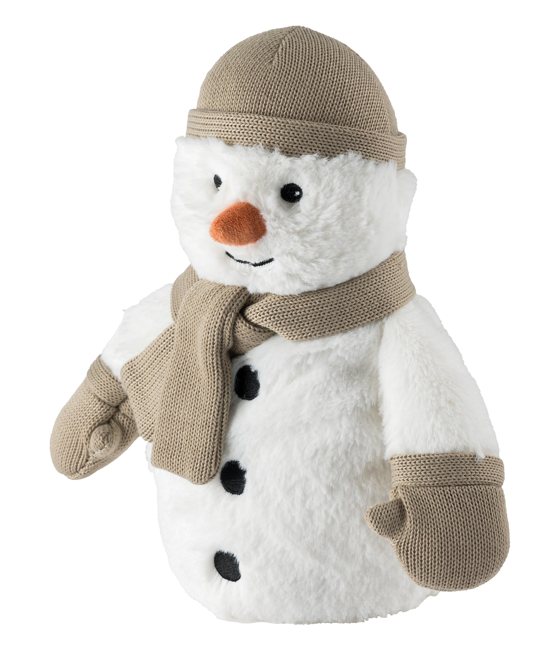 Magnetronknuffel Warmies® Sneeuwman