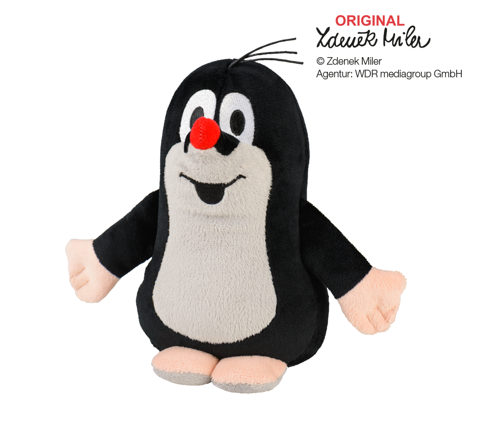 Magnetronknuffel Warmies® VIPS der kleine maulwurf