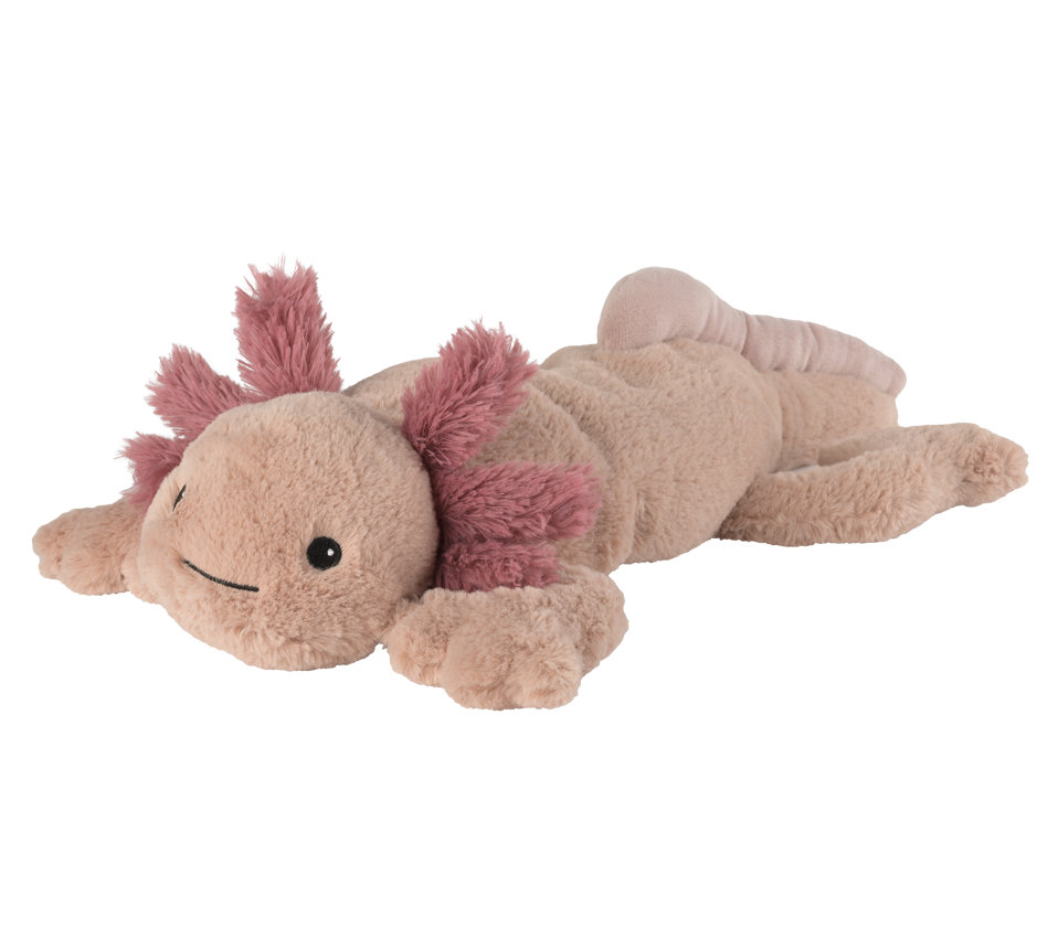 Magnetronknuffel Warmies® axolotl