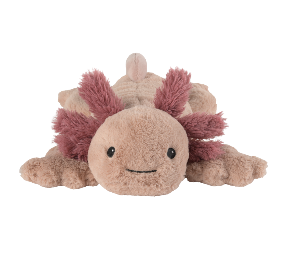 Magnetronknuffel Warmies® axolotl
