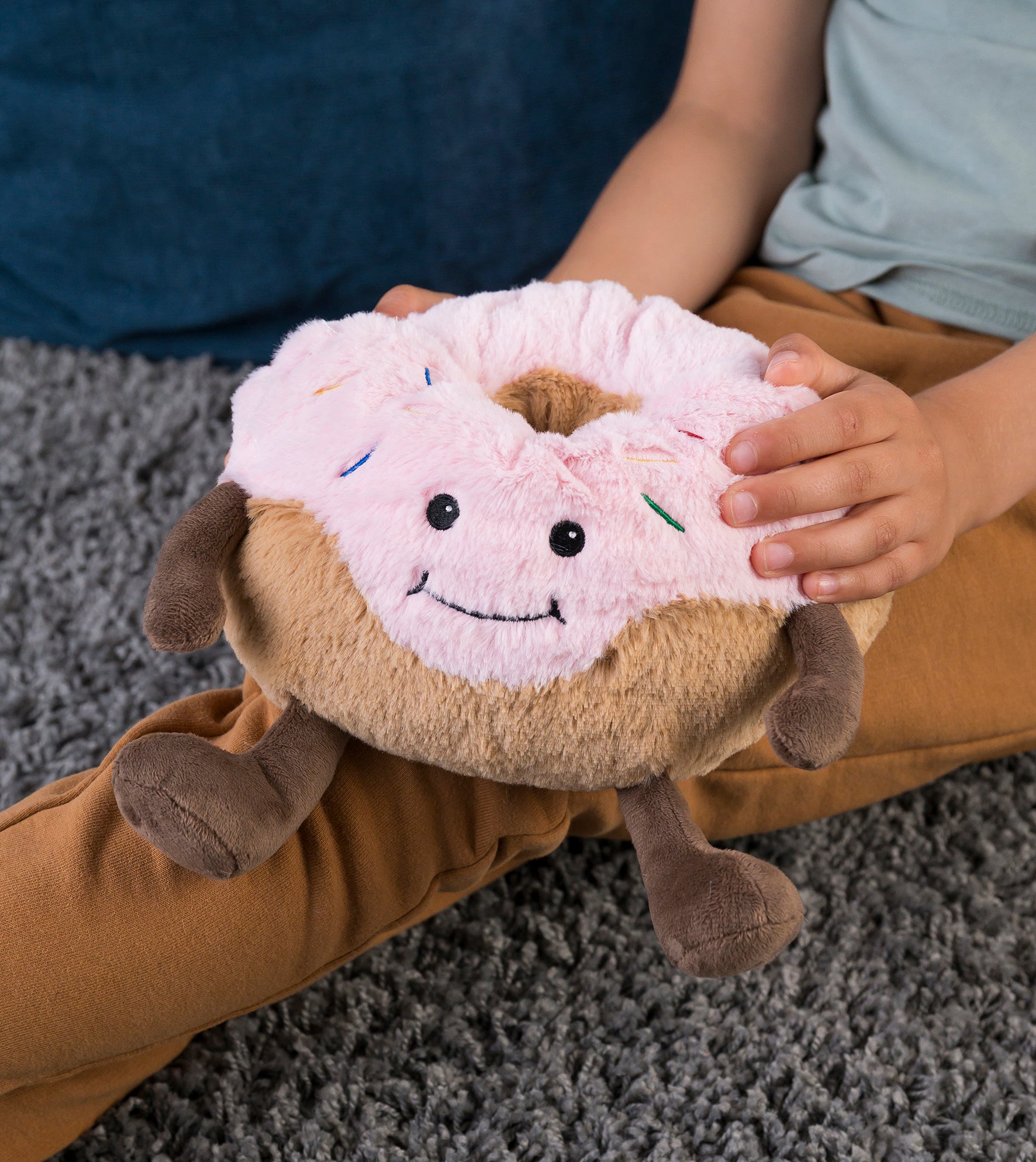 Magnetronknuffel Warmies® donut