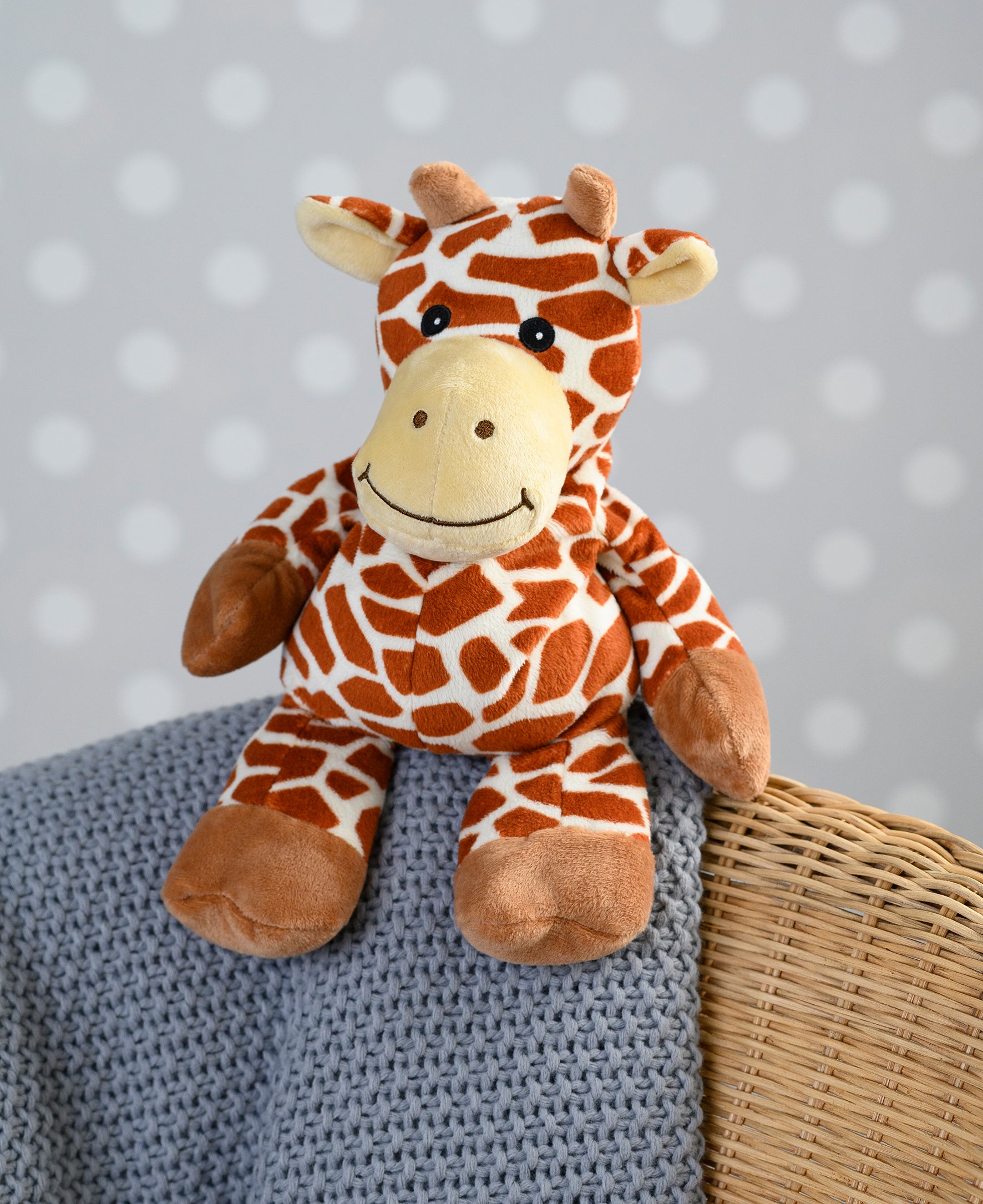 Magnetronknuffel Warmies® giraffe