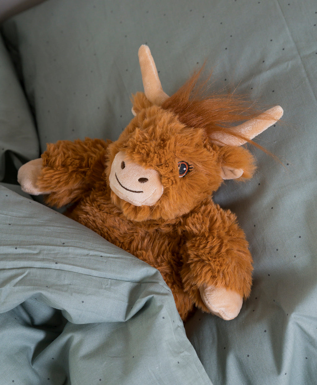 Magnetronknuffel Warmies® hooglander