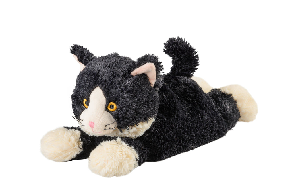 Magnetronknuffel Warmies® kat liggend