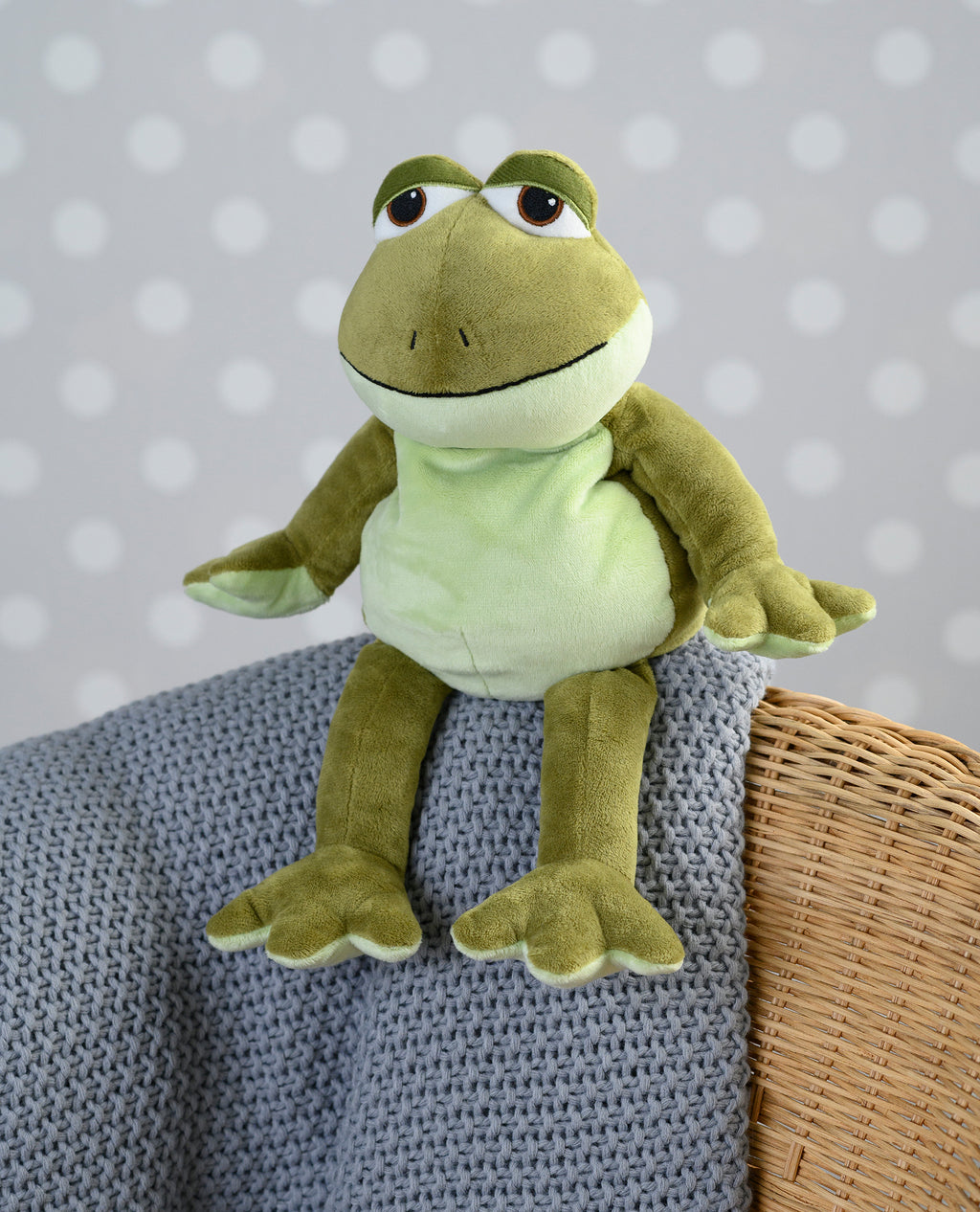 Magnetronknuffel Warmies® kikker II