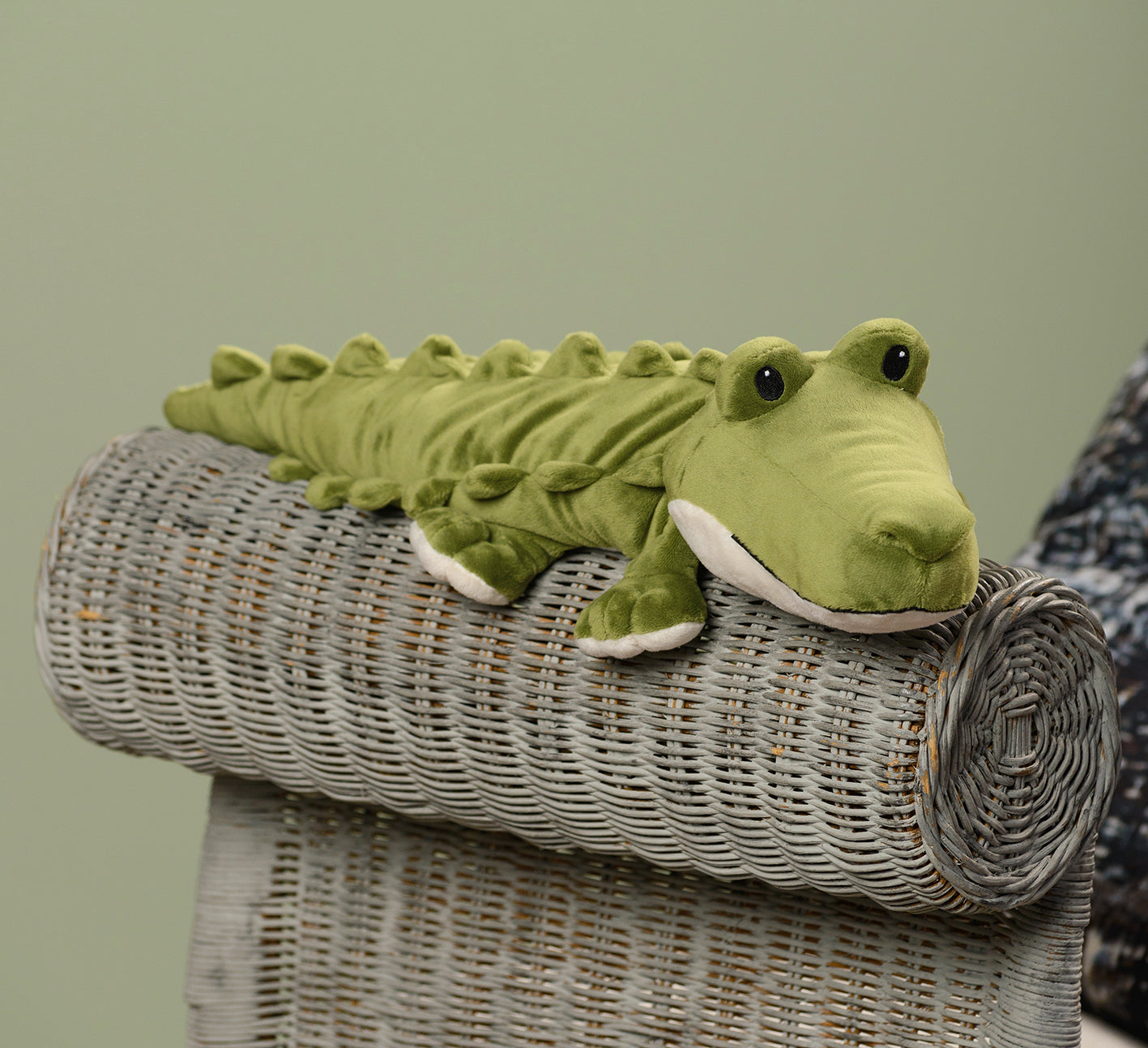 Magnetronknuffel Warmies® krokodil