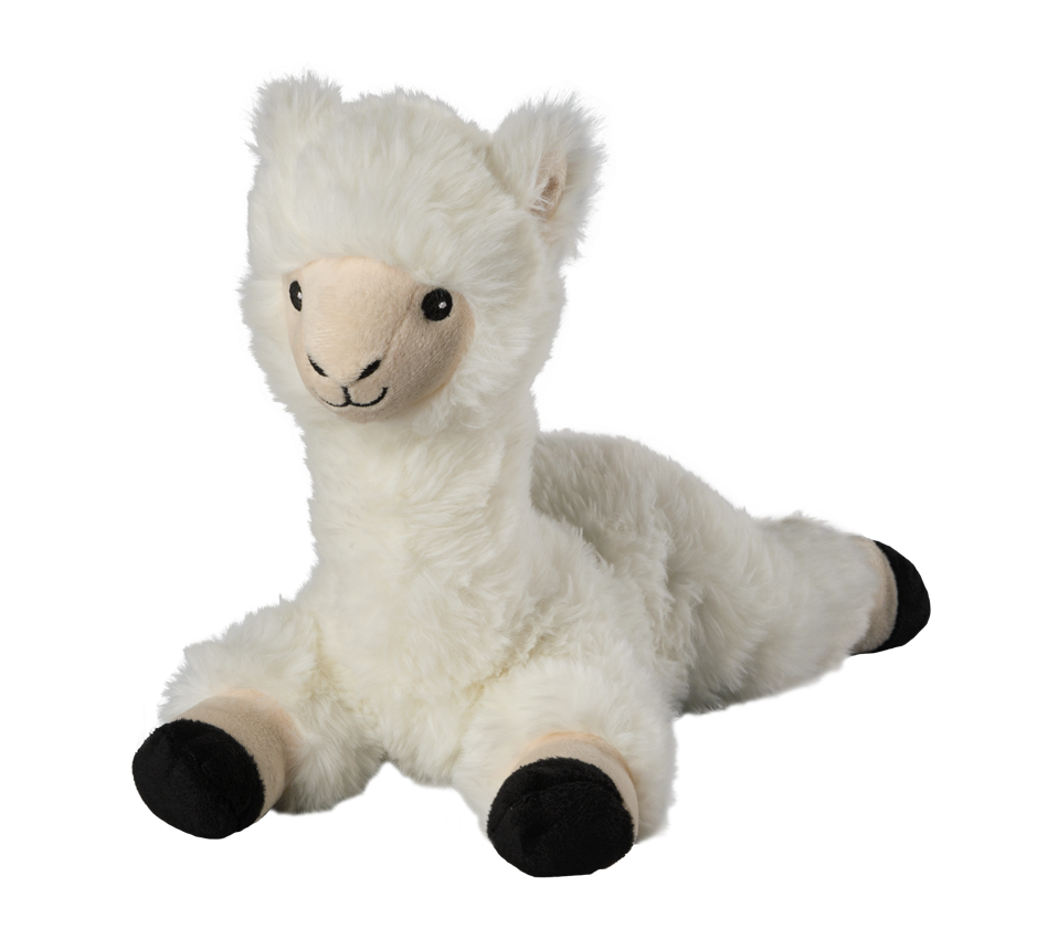 Magnetronknuffel Warmies® lama