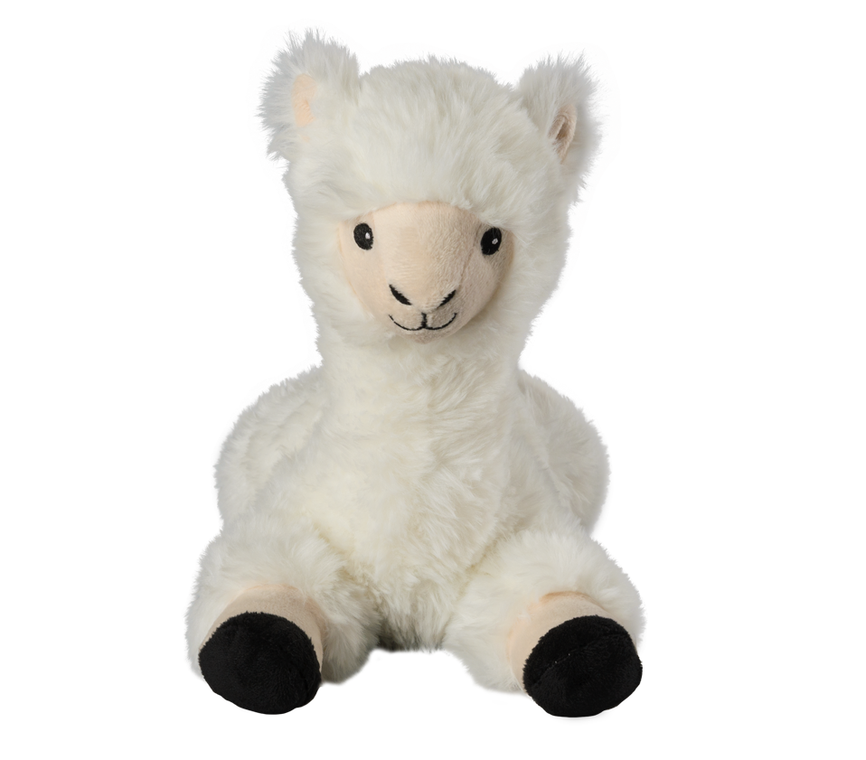 Magnetronknuffel Warmies® lama