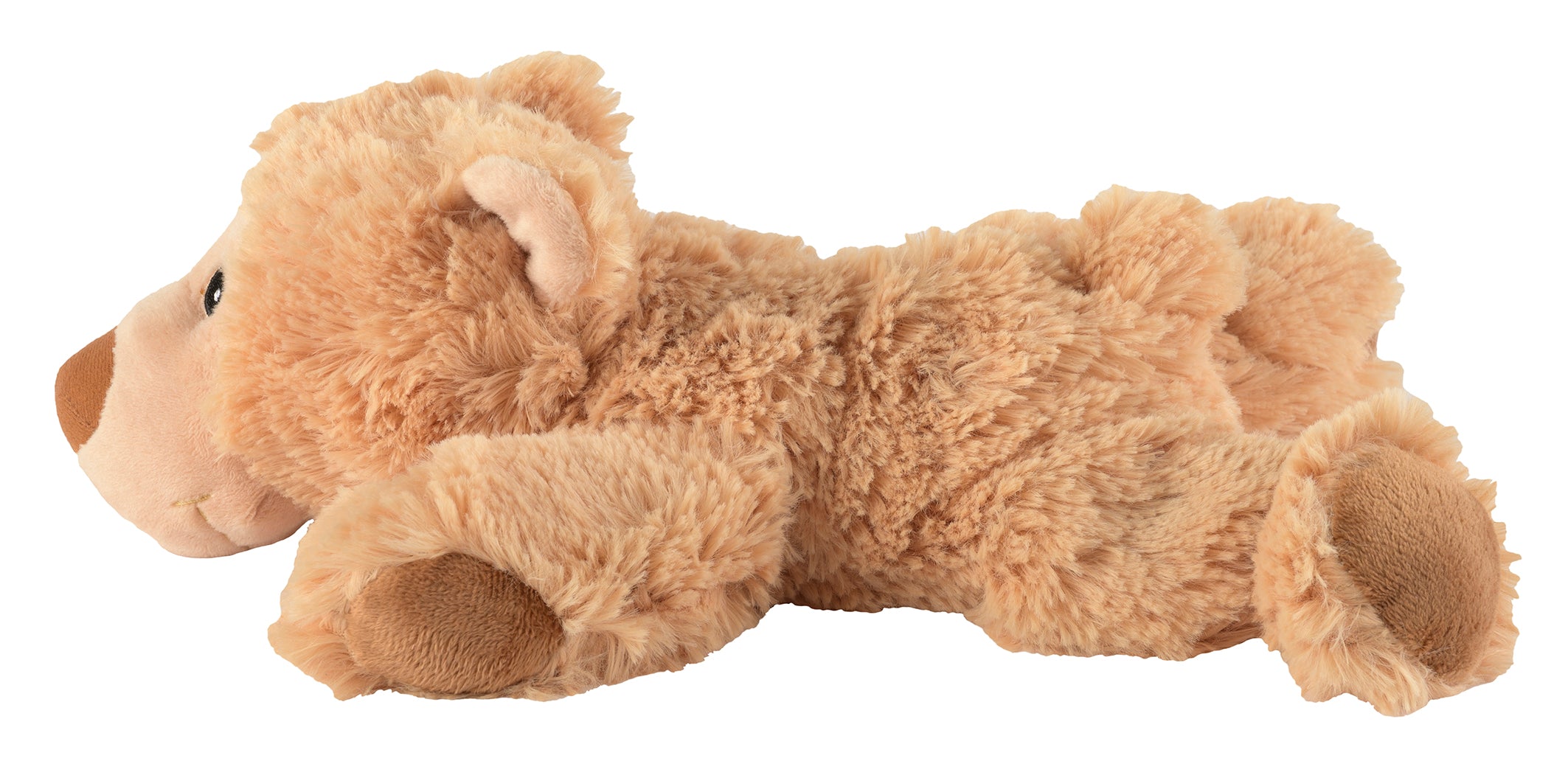 Magnetronknuffel Warmies® liggende beer