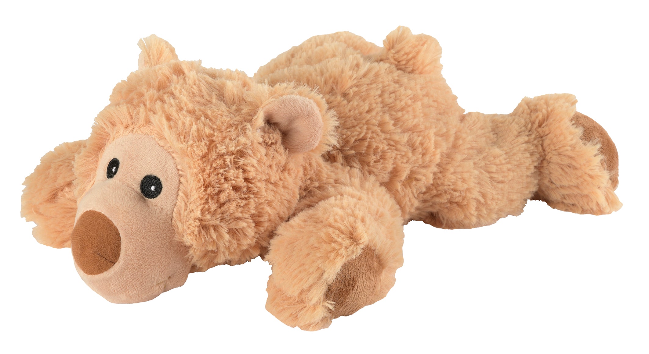 Magnetronknuffel Warmies® liggende beer