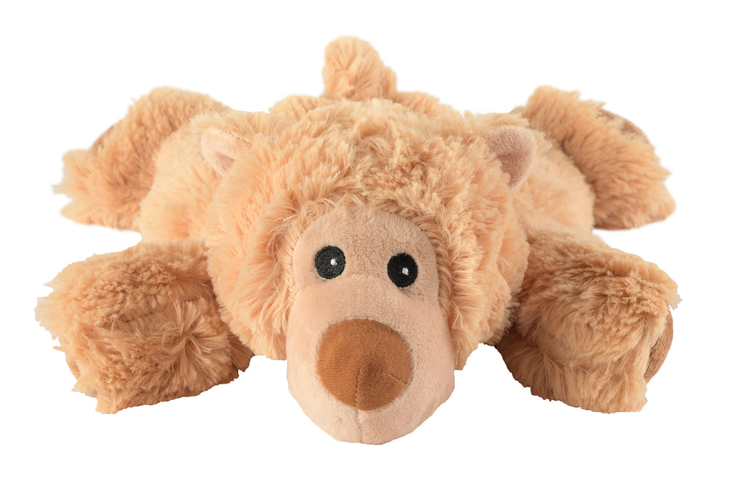 Magnetronknuffel Warmies® liggende beer