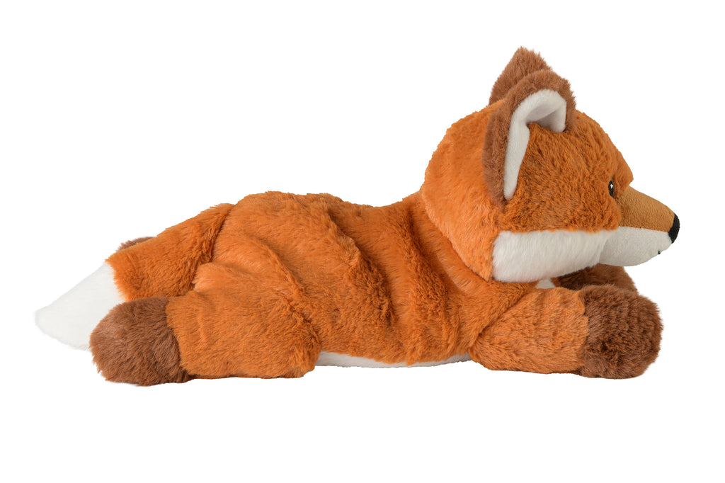 Magnetronknuffel Warmies® liggende vos