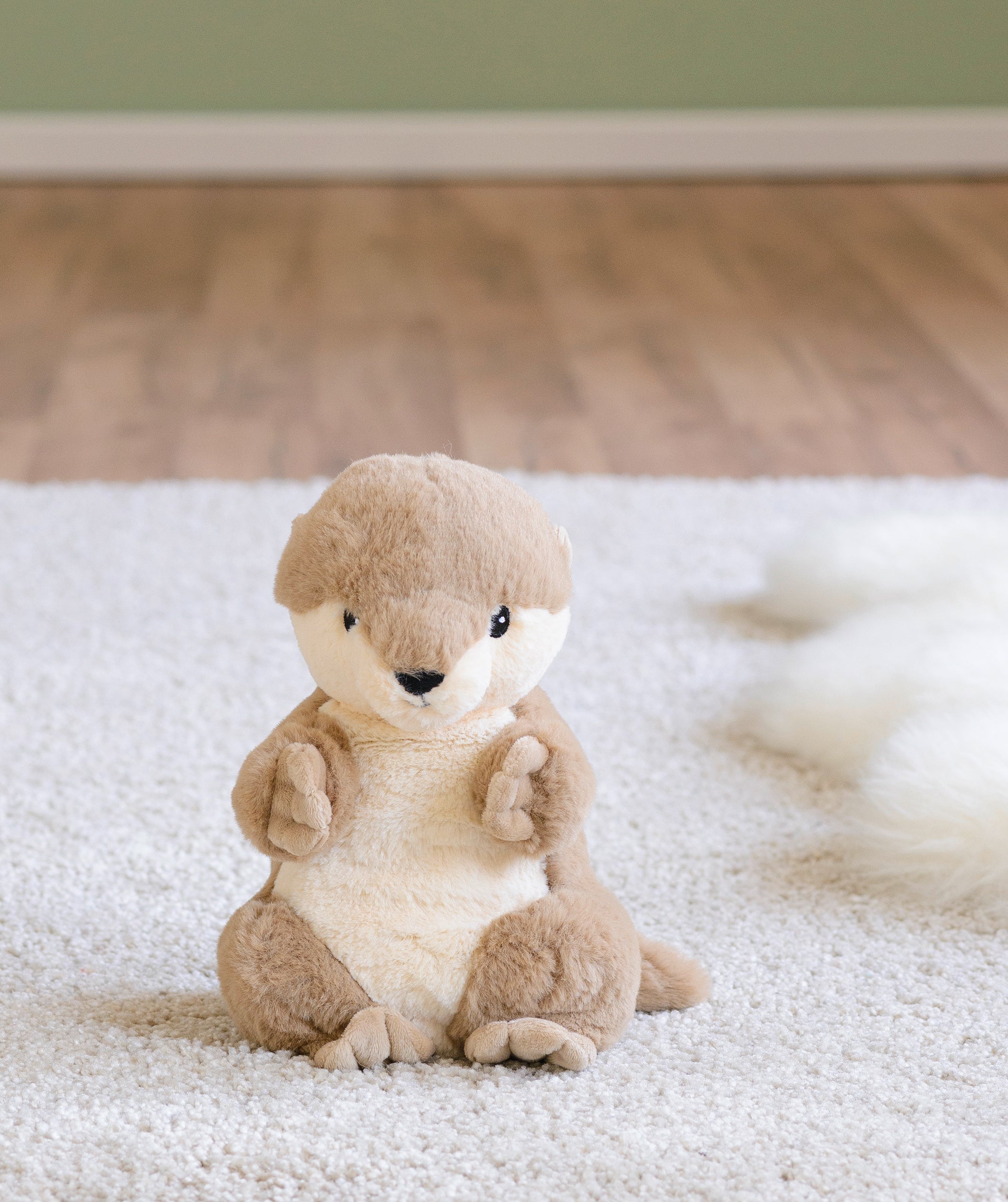 Magnetronknuffel Warmies® otter