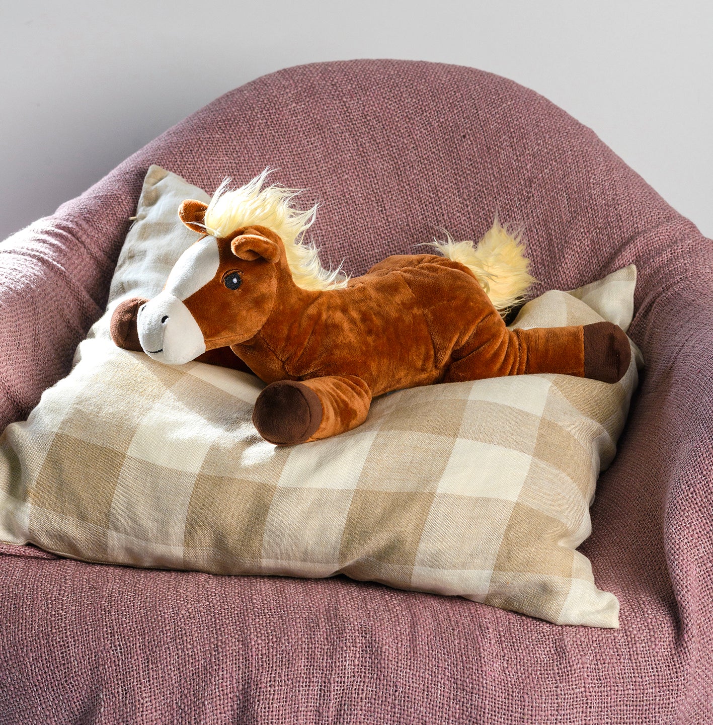 Magnetronknuffel Warmies® pony